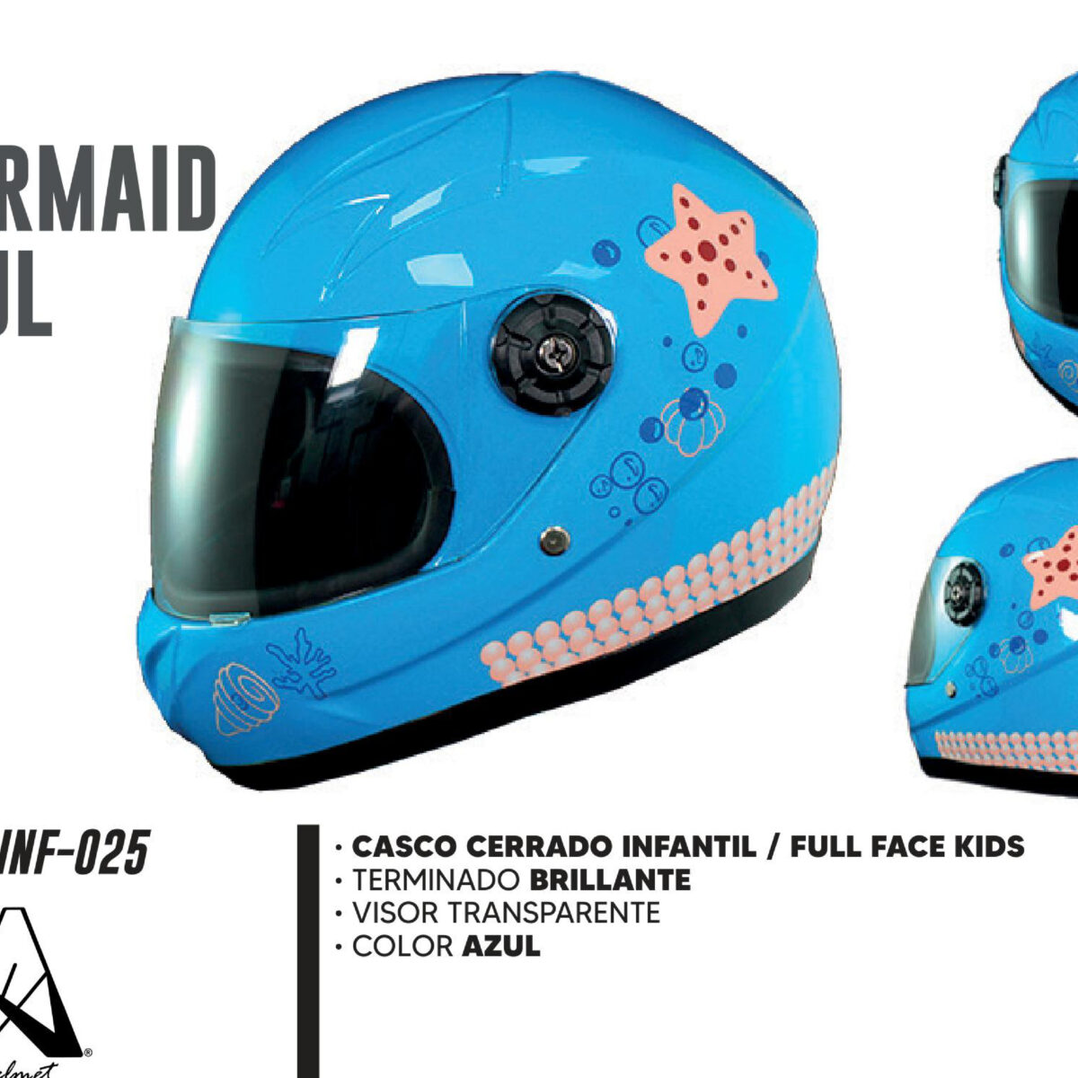 CASCO CERRADO MERMAID