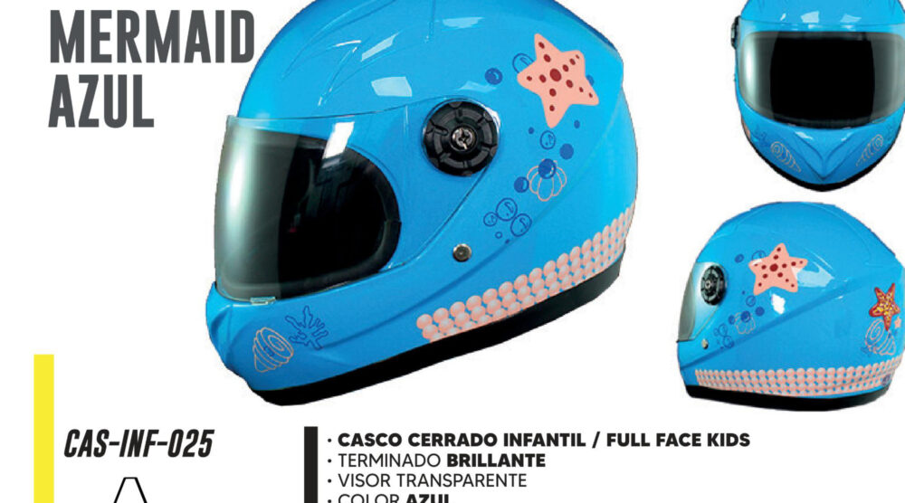 CASCO CERRADO MERMAID