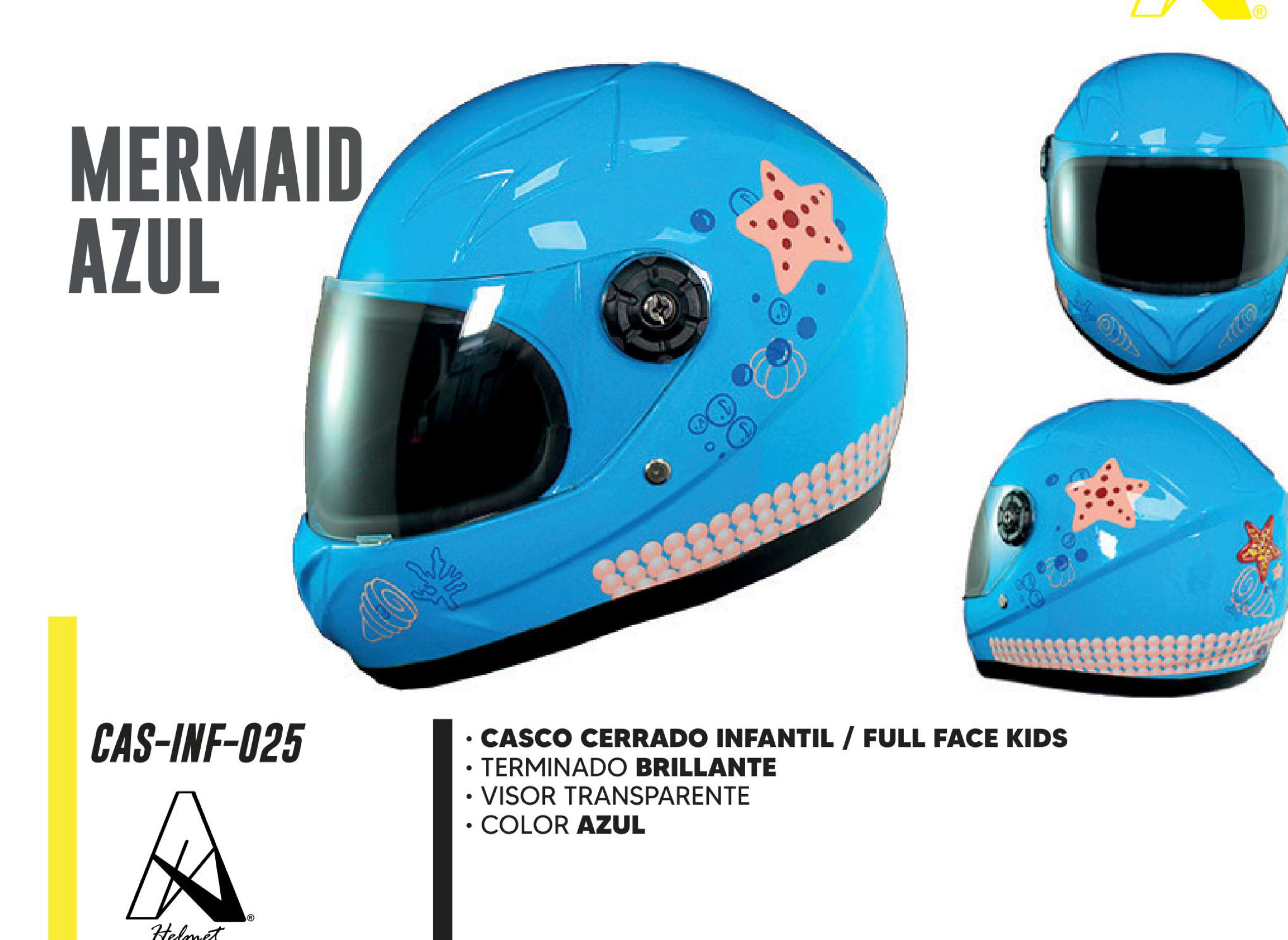 CASCO CERRADO MERMAID