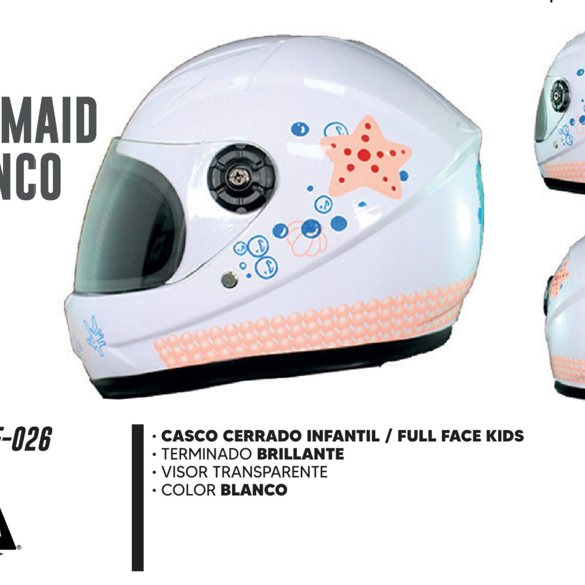 CASCO CERRADO MERMAID