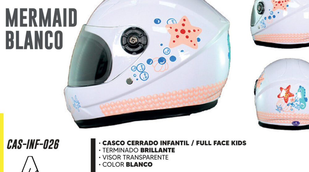 CASCO CERRADO MERMAID