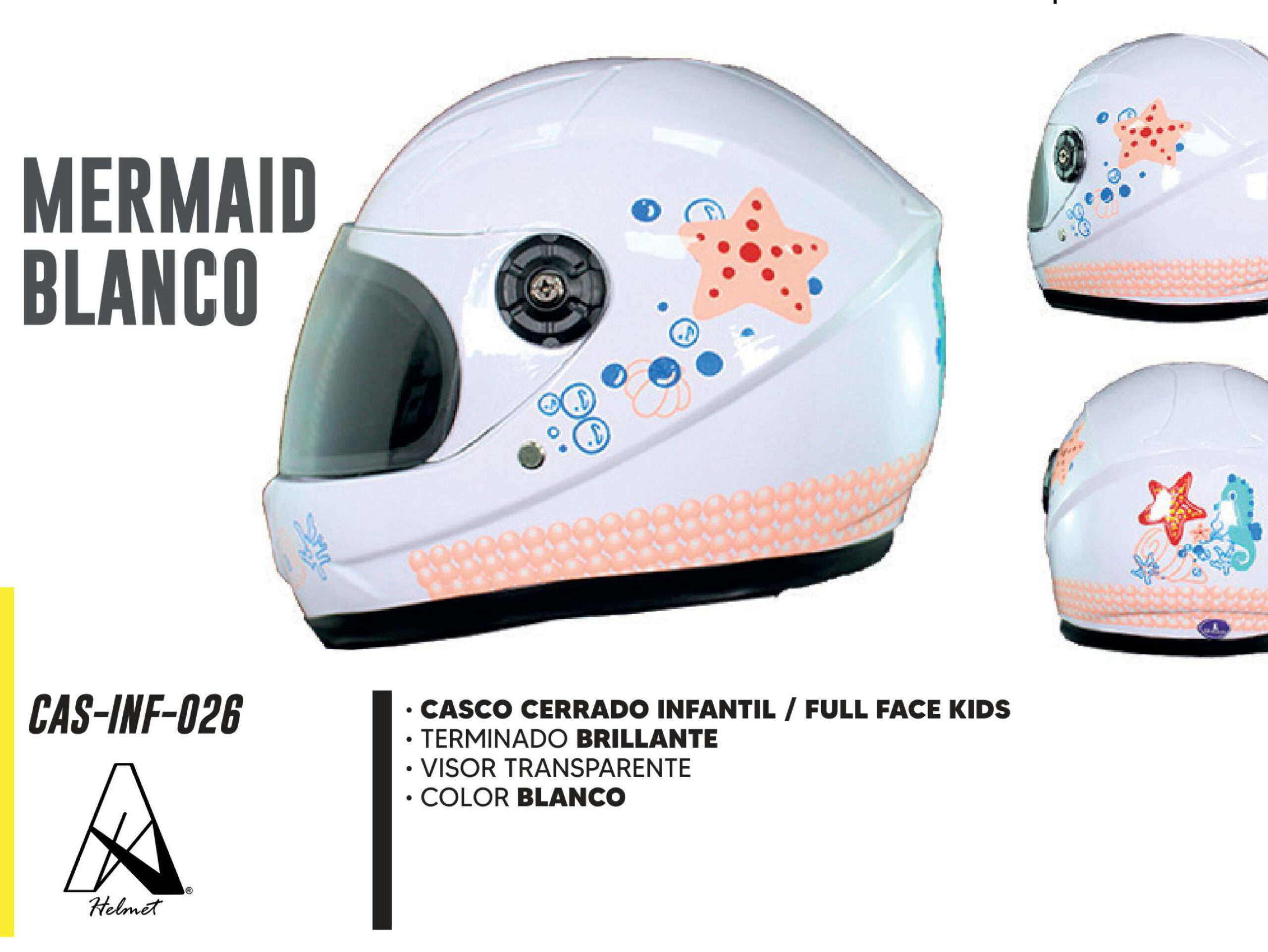 CASCO CERRADO MERMAID