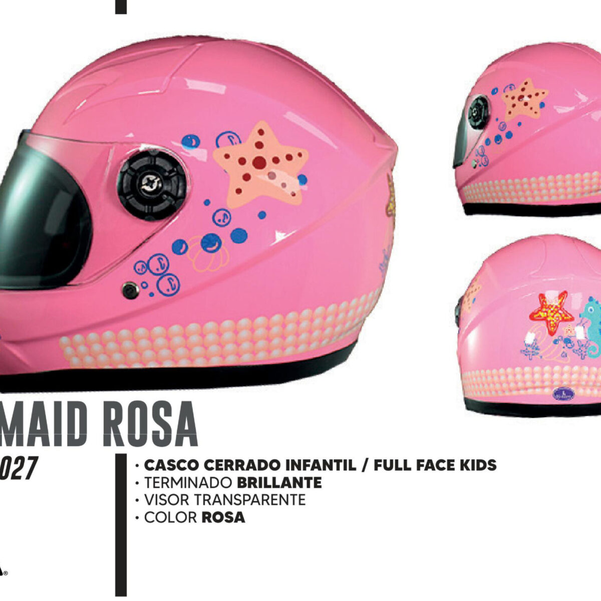CASCO CERRADO MERMAID