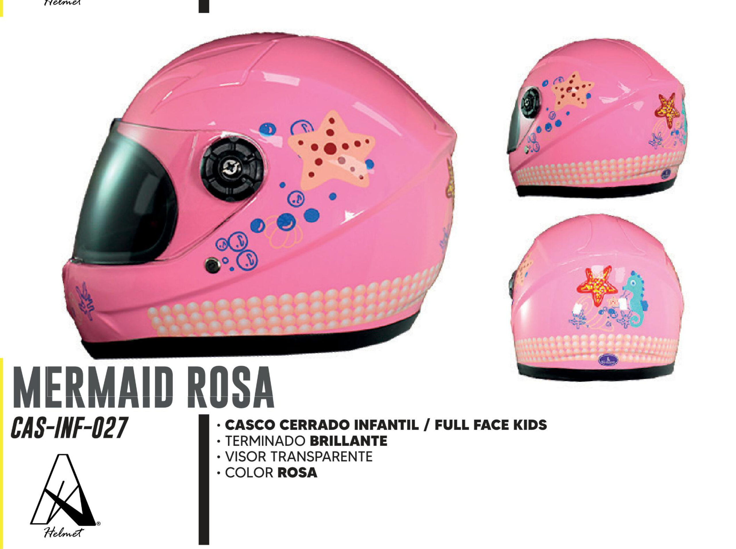 CASCO CERRADO MERMAID