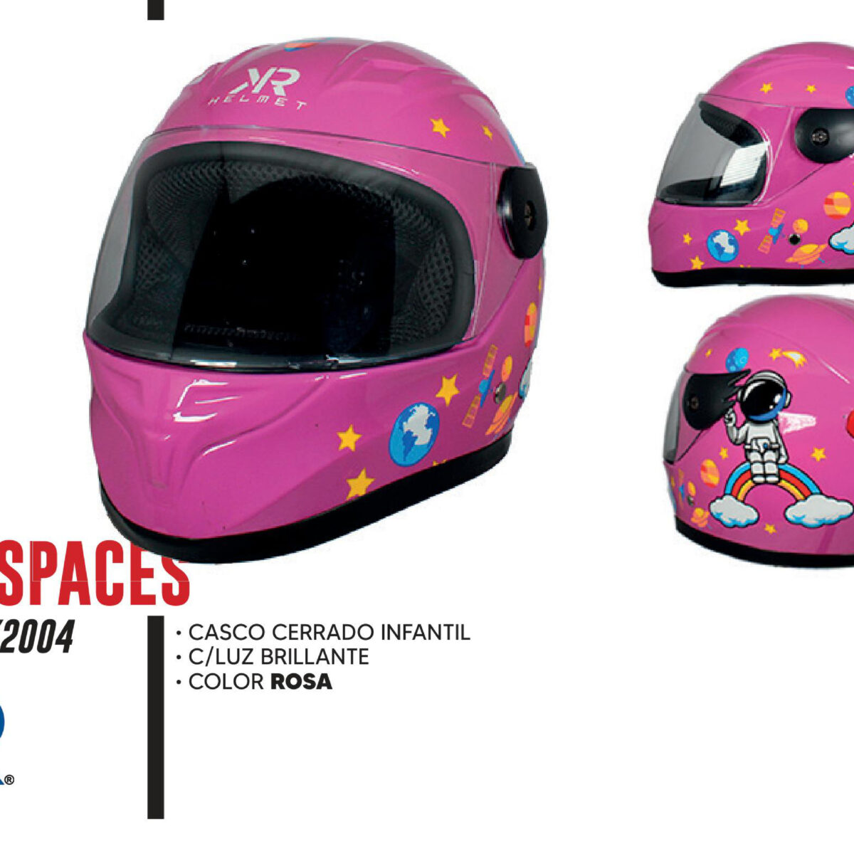 CASCO CERRADO GIRL SPACES