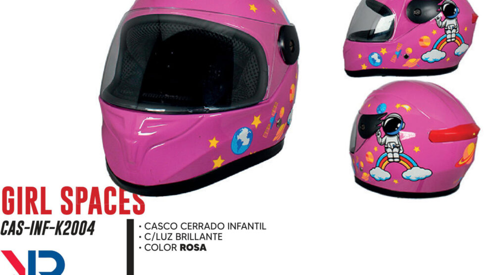CASCO CERRADO GIRL SPACES