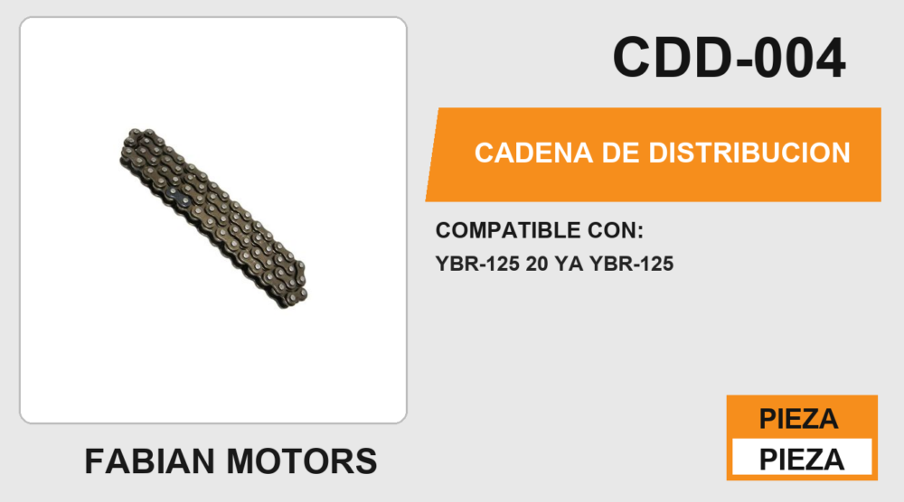 CADENA DE DISTRIBUCION 88 ESLABONES