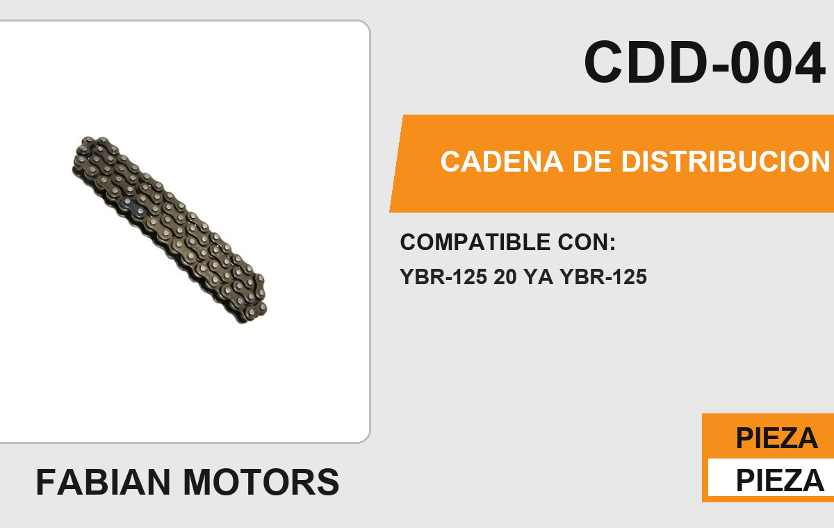 CADENA DE DISTRIBUCION 88 ESLABONES
