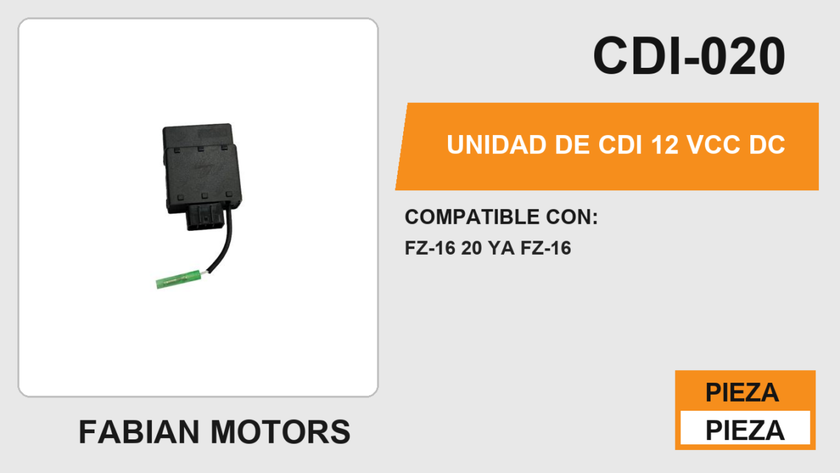 UNIDAD DE CDI 12Vcc