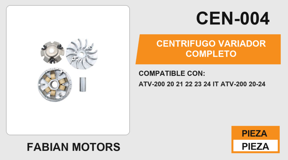 CENTRIFUGO DE VARIADOR COMPLETO