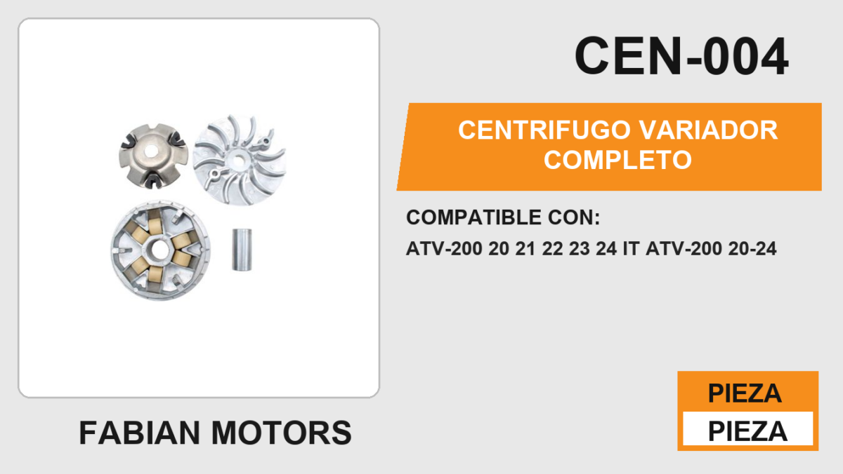 CENTRIFUGO DE VARIADOR COMPLETO