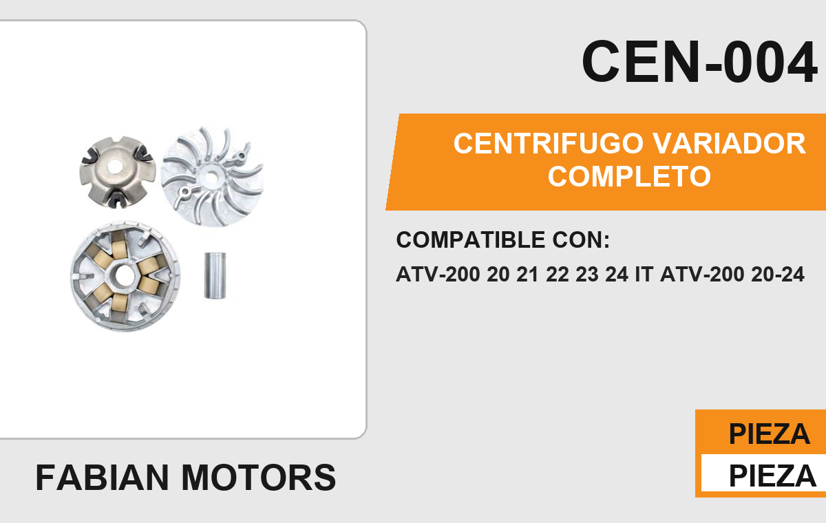 CENTRIFUGO DE VARIADOR COMPLETO