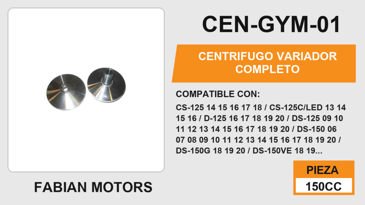 CENTRIFUGO VARIADOR COMPLETO