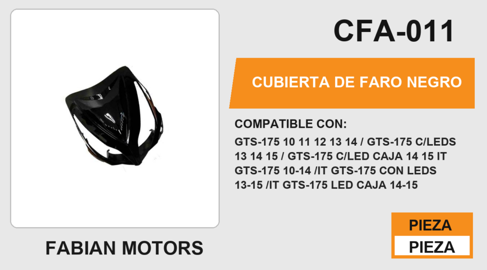 CUBIERTA DE FARO NEGRO