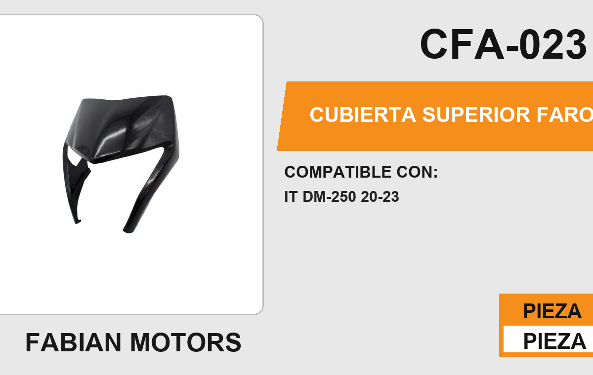CUBIERTA SUPERIOR FARO