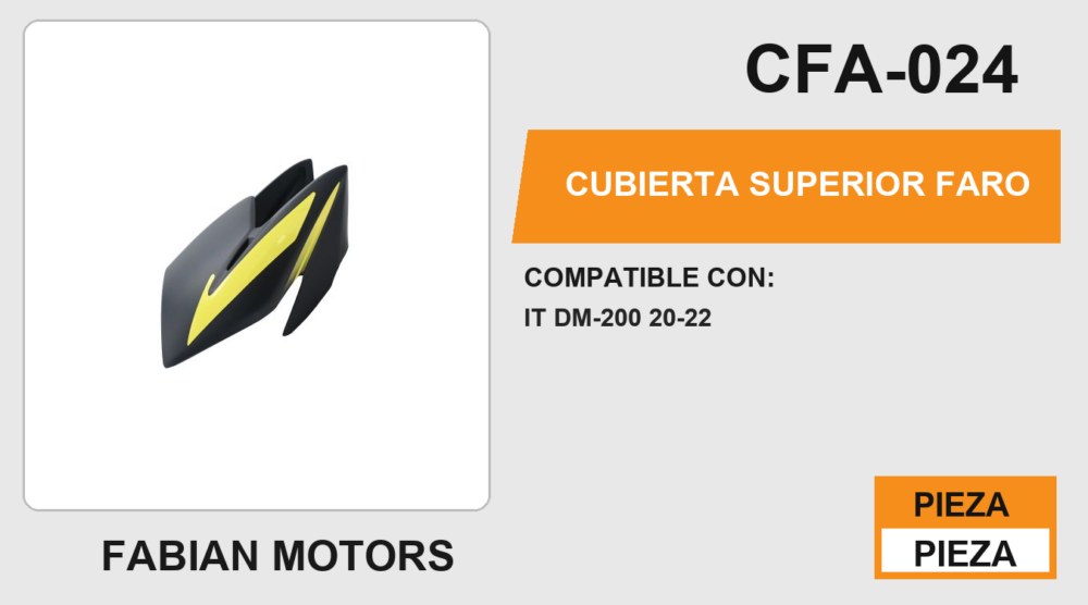 CUBIERTA SUPERIOR FARO