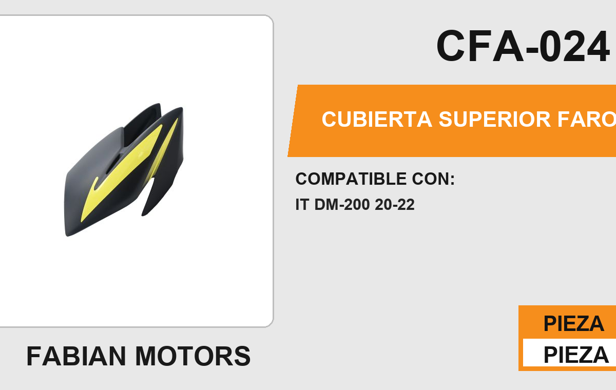CUBIERTA SUPERIOR FARO