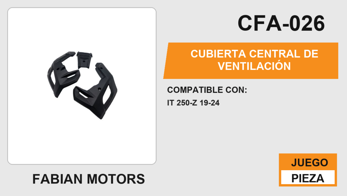 CUBIIERTA CENTRAL DE VENTILACION