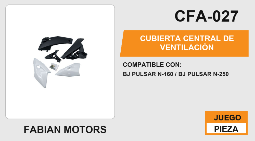 CUBIERTA CENTRAL DE VENTILACIÓN