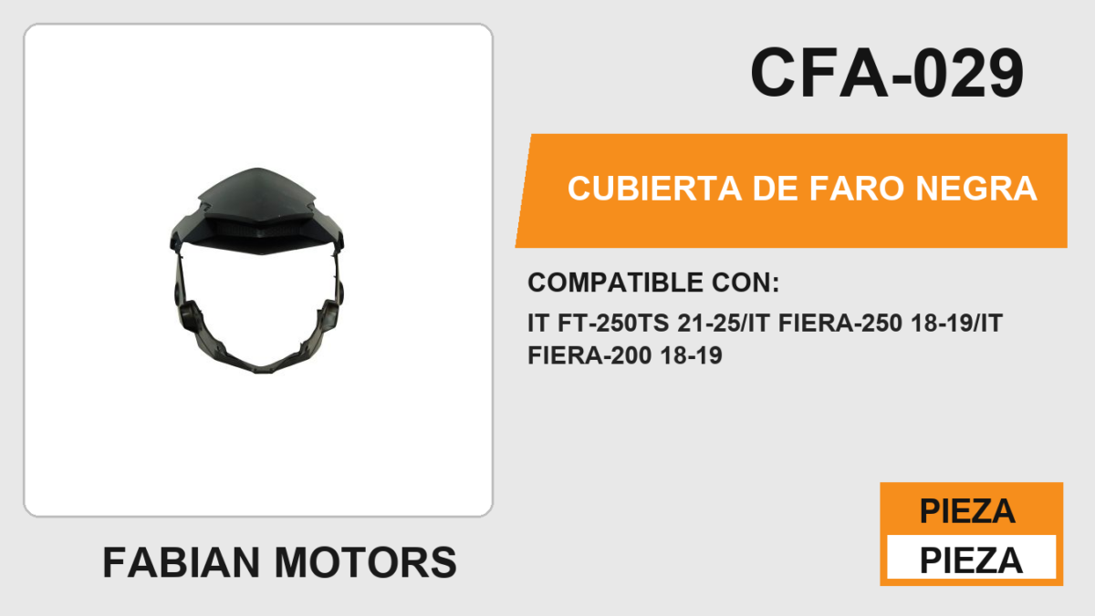 CUBIERTA DE FARO NEGRA