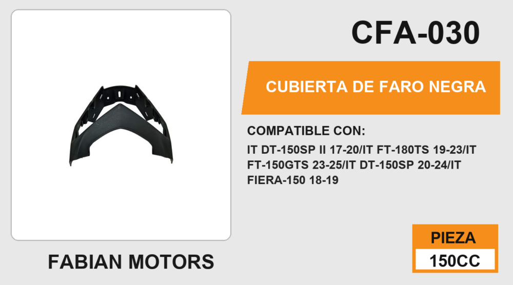 CUBIERTA DE FARO NEGRA