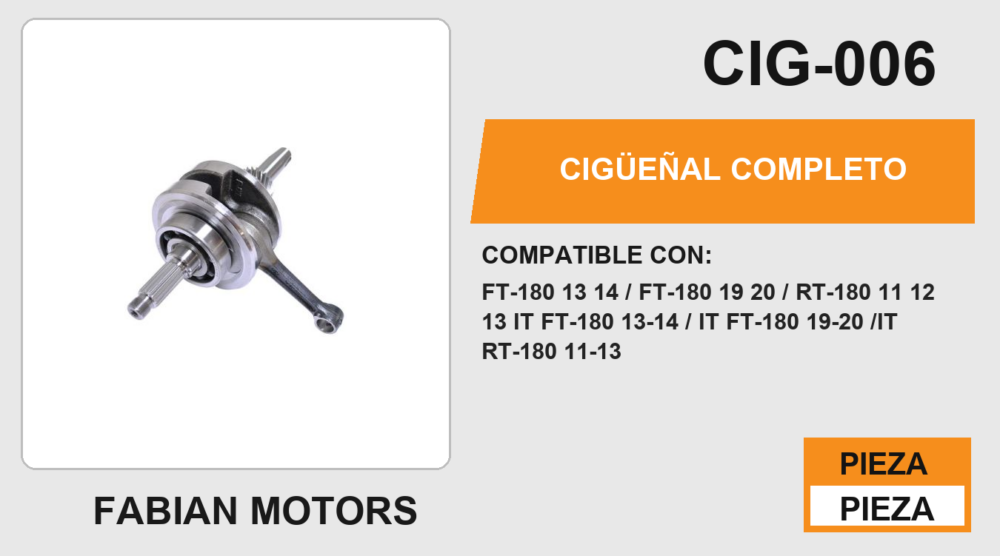 CIGÜEÑAL COMPLETO