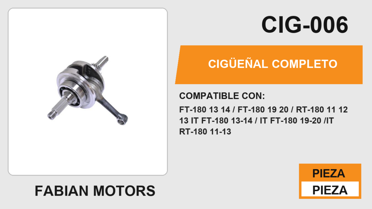 CIGÜEÑAL COMPLETO