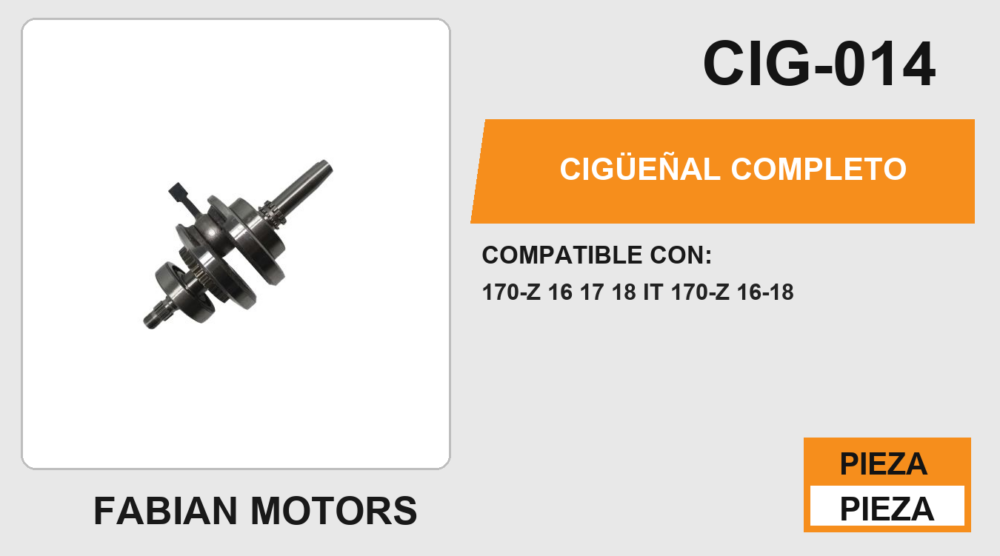 CIGÜEÑAL COMPLETO