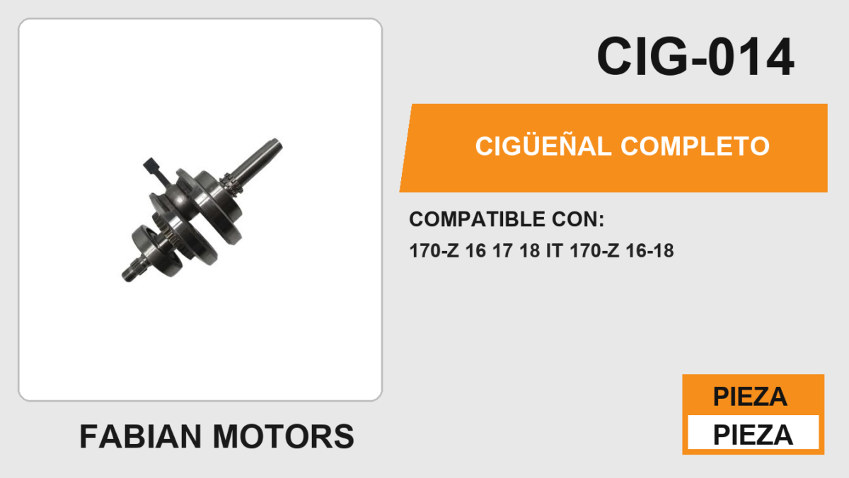 CIGÜEÑAL COMPLETO