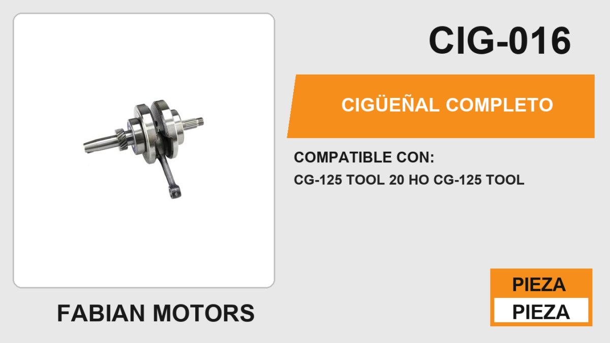 CIGÜEÑAL COMPLETO