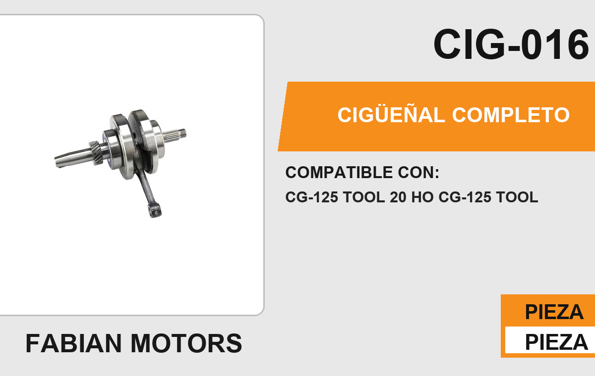 CIGÜEÑAL COMPLETO