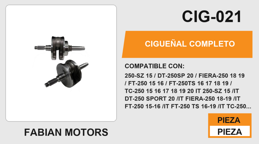 CIGUEÑAL COMPLETO