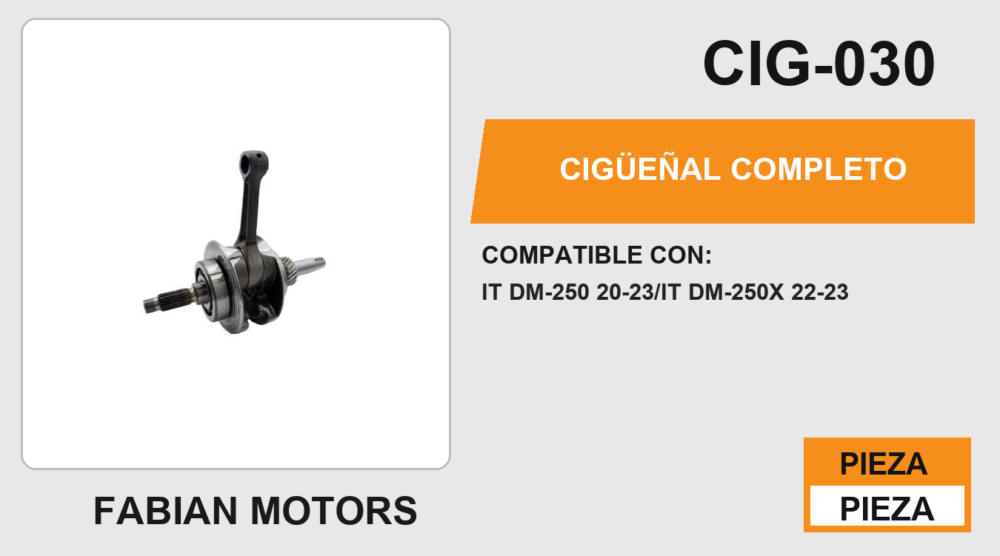 CIGÜEÑAL COMPLETO