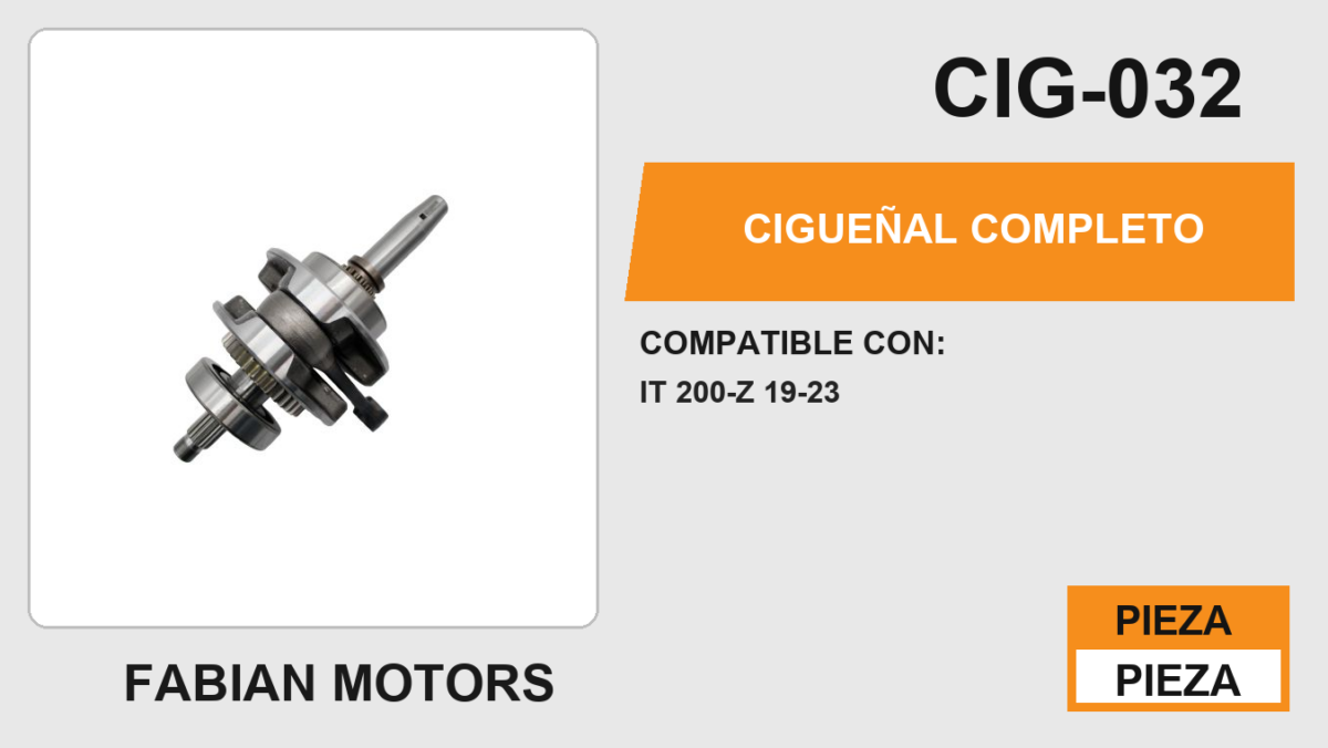CIGÜEÑAL COMPLETO