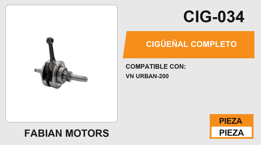 CIGÜEÑAL COMPLETO