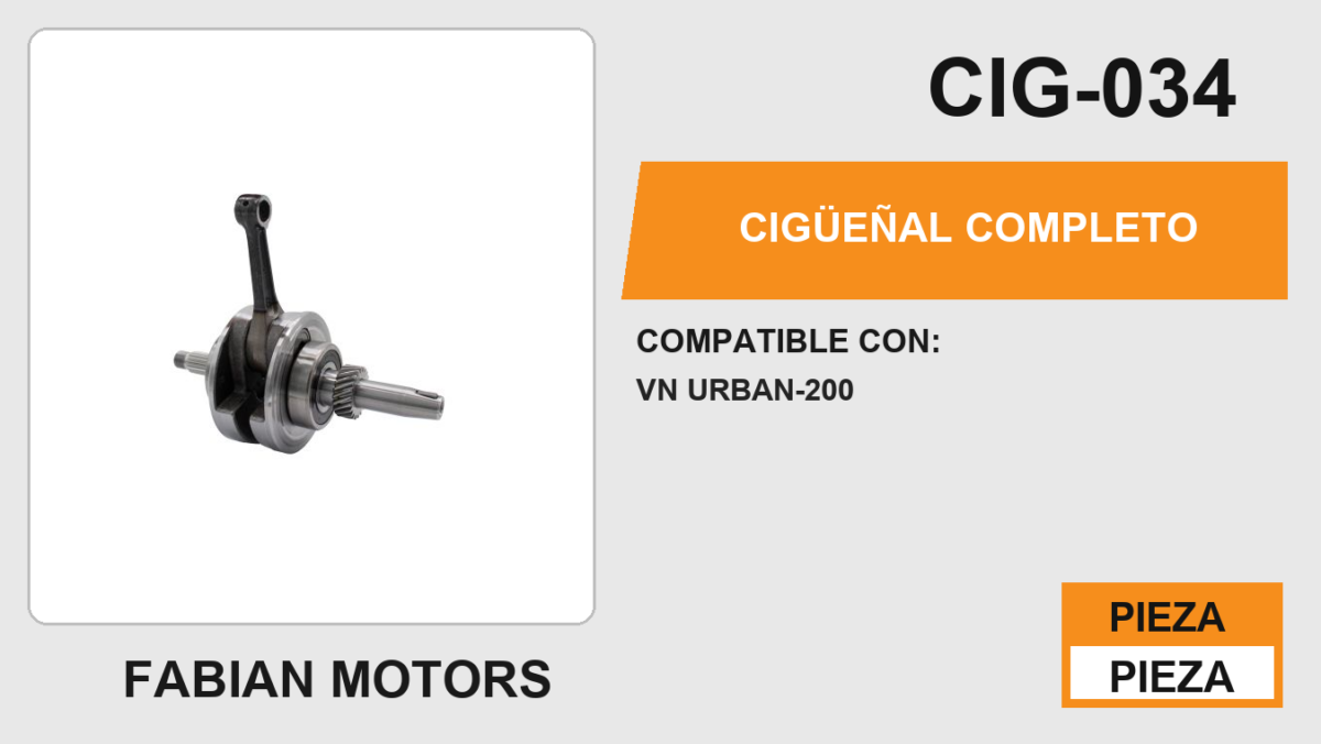 CIGÜEÑAL COMPLETO