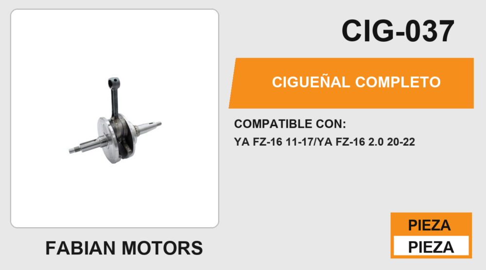 CIGÜEÑAL COMPLETO