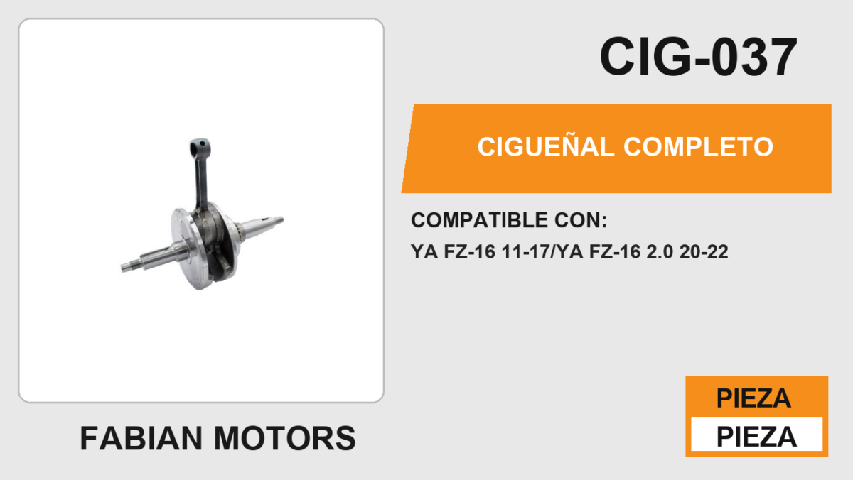 CIGÜEÑAL COMPLETO