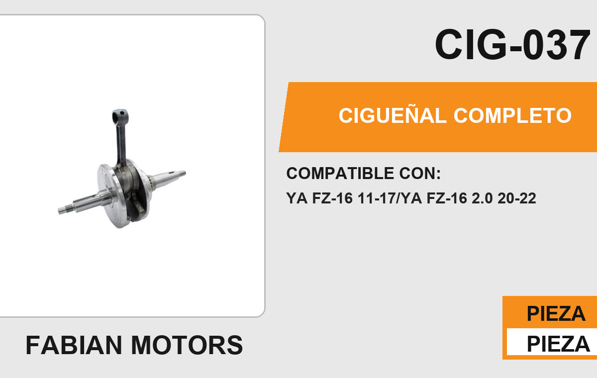 CIGÜEÑAL COMPLETO