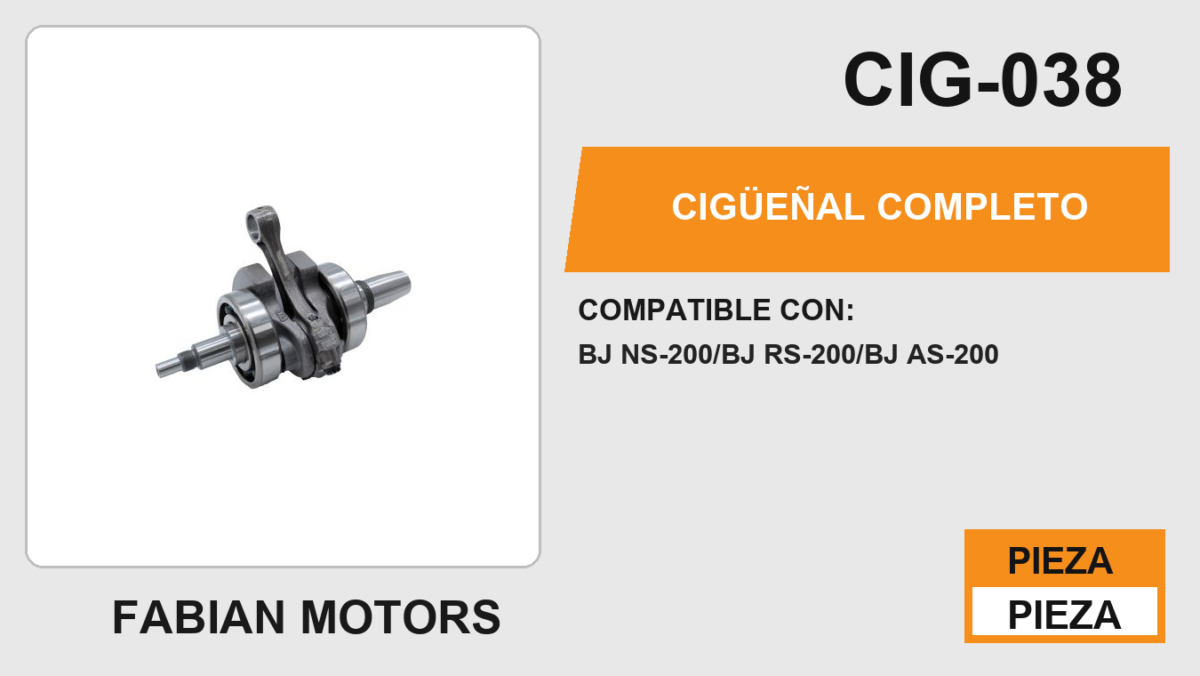 CIGÜEÑAL COMPLETO