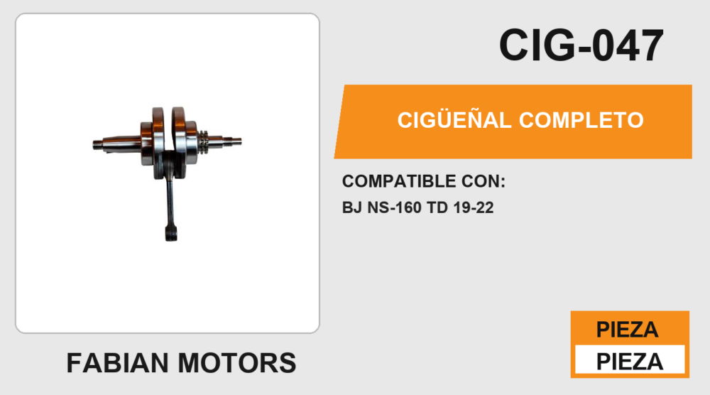 CIGÜEÑAL COMPLETO
