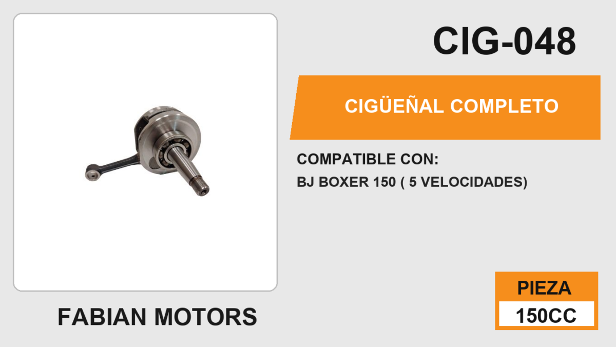 CIGÜEÑAL COMPLETO