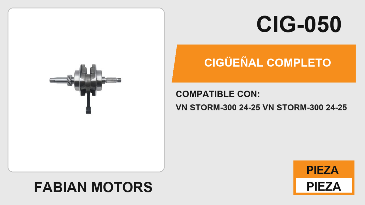 CIGÜEÑAL COMPLETO