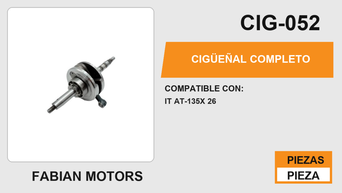 CIGÜEÑAL COMPLETO