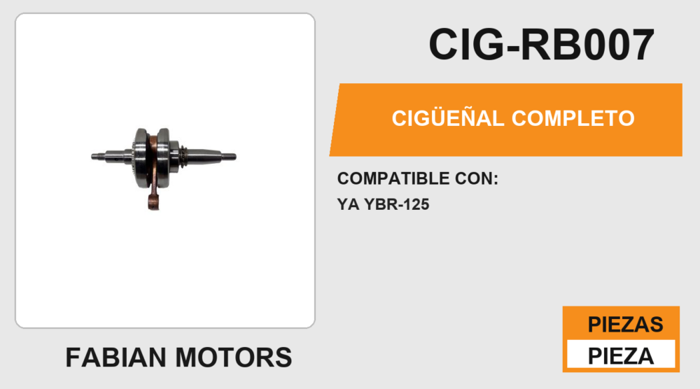 CIGÜEÑAL COMPLETO