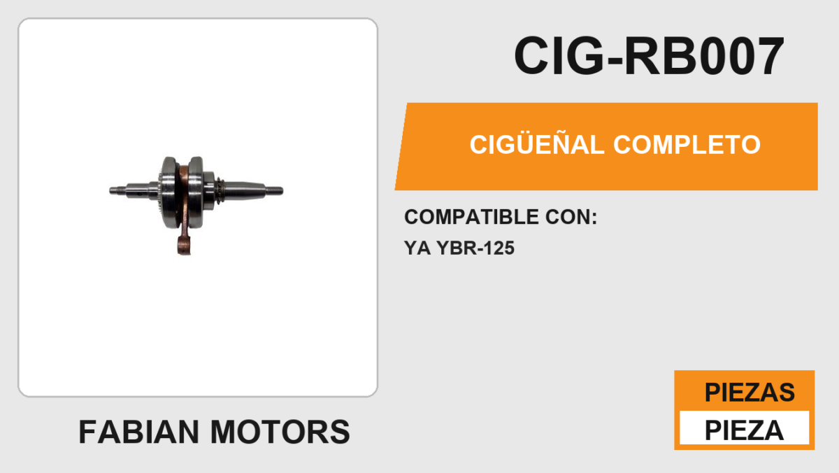 CIGÜEÑAL COMPLETO