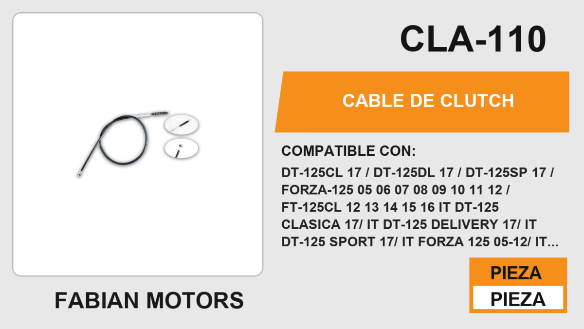 CABLE DE CLUTCH
