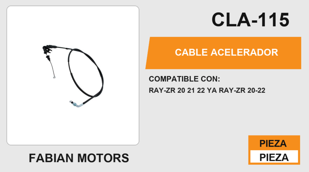 CABLE ACELERADOR