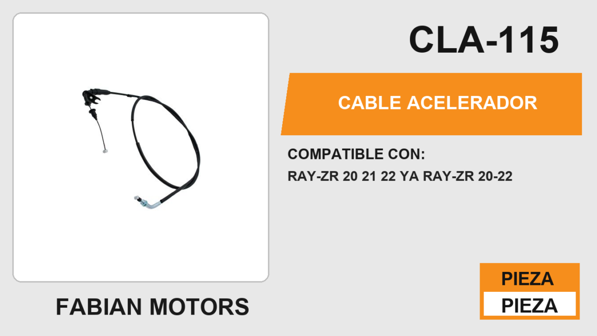 CABLE ACELERADOR