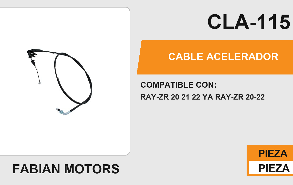 CABLE ACELERADOR